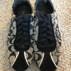 Lack coach sneakers